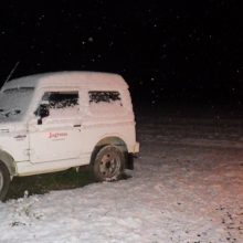 2019年1月26日、三重県津市にもついに雪が降る！！