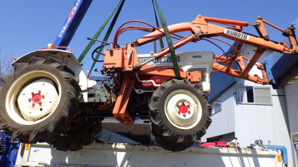 ドナドナドナ～ドーナ、さようなら「白兎4号」KUBOTA L2201DT jagrons