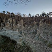 世界3大土柱の一つ「阿波の土柱」